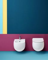 Товар: Унитаз Kerasan Flo Norim 3111 подвесной без сиденья - фото 3 Унитаз Kerasan Flo Norim 3111 подвесной без сиденья — фото 3, Унитазы