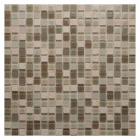 Мозаика Orro Mosaic Glasstone Geologie 09 стекло+камень 30х30 см — фото 1, Мозаика