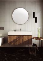 Товар: Тумба под раковину Creto Milano 120 5-1393-1394CH подвесная Charleston - фото 7 Тумба под раковину Creto Milano 120 5-1393-1394CH подвесная Charleston — фото 7, Тумбы под раковину