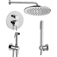 Комплект смесителей Paffoni Light KITZLIG018CR Хром — фото 1, Готовые комплекты для ванной комнаты