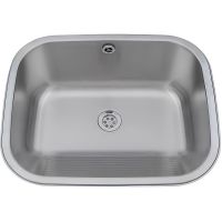 Раковина Nofer 55 13032.S Сатин — фото 1, Раковины встраиваемые сверху