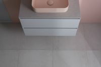 Тумба под раковину Allen Brau Infinity 85 1.21001.PWM подвесная Папирус матовый — фото 40, Тумбы под раковину