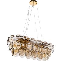 Люстра Divinare Chloe 7566/01 SP-13 Коньячный Золото — фото 1, Люстры