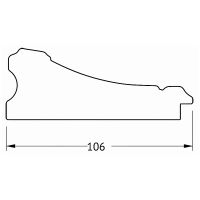 Зеркало Evoform Exclusive Floor 205х115 с фацетом в багетной раме - Барокко серебро 106 мм арт-BY 6174 — фото 6, Зеркала в ванную комнату