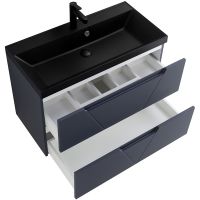 Тумба под раковину BelBagno Vittoria 100 подвесная Grigio Opaco арт-VITTORIA-1000-2C-SO-GO-P — фото 8, Тумбы под раковину