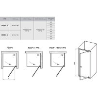 Товар: Душевая дверь Ravak Pivot PDOP1-80 03G40300Z1 профиль Черный стекло Transparent - фото 6 Душевая дверь Ravak Pivot PDOP1-80 03G40300Z1 профиль Черный стекло Transparent — фото 6, Душевые двери в нишу