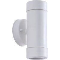 Настенный светильник Artelamp Atlas A3503AL-2WH Белый — фото 1, Уличное освещение