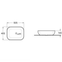 Товар: Раковина-чаша Vincea 51 VBS-101MA Антрацит матовый - фото 3 Раковина-чаша Vincea 51 VBS-101MA Антрацит матовый — фото 3, Раковины накладные