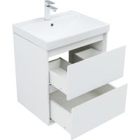 Товар: Тумба под раковину Aquanet Милан 60 336367 подвесная Белый глянец - фото 5 Тумба под раковину Aquanet Милан 60 336367 подвесная Белый глянец — фото 5, Мебель для ванной