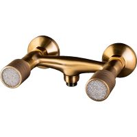 Смеситель для душа Boheme Royal Cristal 314-Royal Бронза — фото 1, Смесители