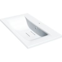 Раковина Paola Elegante 80 Белая глянцевая — фото 3, Раковины