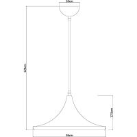 Товар: Подвесной светильник Artelamp Cappello A3406SP-1BK Черный - фото 5 Подвесной светильник Artelamp Cappello A3406SP-1BK Черный — фото 5, Подвесные светильники