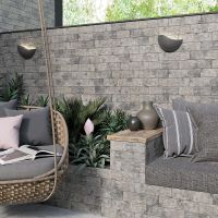 Клинкер Керамин Теннесси 1Т серый СК000041119 6,5х24,5 см — фото 2, Ступени и клинкер