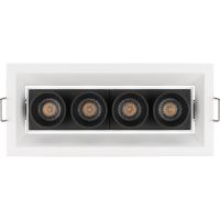 Товар: Встраиваемый светильник Arlight Orient 032229 Черный Белый - фото 2 Встраиваемый светильник Arlight Orient 032229 Черный Белый — фото 2, Точечные светильники