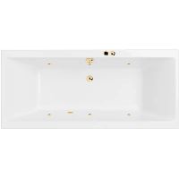 Акриловая ванна Excellent Pryzmat 170x75 WAEX.PRY17.SOFT.GL с гидромассажем — фото 1, Ванны