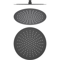 Верхний душ Aquatek Черный матовый арт-AQ2075MB — фото 1, Верхние души