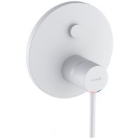 Товар: Душевая система Kludi Bozz 386585376 Белая матовая - фото 3 Душевая система Kludi Bozz 386585376 Белая матовая — фото 3, Встраиваемые душевые комплекты