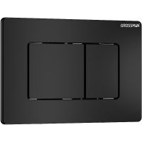Клавиша смыва Grossman Classic 700.K31.04.21M.21M Черная матовая — фото 2, Кнопки смыва
