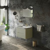 Товар: Тумба под раковину Kerasan Waldorf 74 925630 подвесная Bi vaniglia matt - фото 2 Тумба под раковину Kerasan Waldorf 74 925630 подвесная Bi vaniglia matt — фото 2, Мебель для ванной