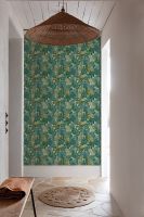 Обои Grandeco Perfect Harmony PH 3009 Винил на флизелине (0,53*10,05) Бежевый/Синий/Зеленый, Листья — фото 3, Обои для стен