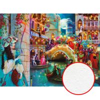 Фреска Ortograf Венеция 7006 Фактура бархат FX Флизелин (3,7*2,7) Разноцветный, Город/Люди — фото 1, Фрески