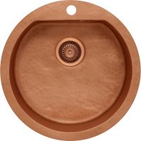 Кухонная мойка Seaman Natural Genova SMC-510V-Supreme.A Светлая медь — фото 1, Кухонные мойки