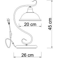 Товар: Настольная лампа Artelamp Safari A6905LT-1AB Бежевая Античная бронза - фото 5 Настольная лампа Artelamp Safari A6905LT-1AB Бежевая Античная бронза — фото 5, Настольные лампы