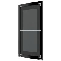 Товар: Зеркало Evoform Definite Floor 200х109 BY 6042 в багетной раме - Белая кожа с хромом 78 мм - фото 3 Зеркало Evoform Definite Floor 200х109 BY 6042 в багетной раме - Белая кожа с хромом 78 мм — фото 3, Мебель для ванной