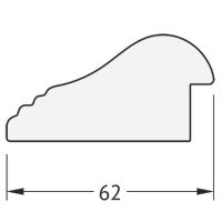 Зеркало Evoform Exclusive 111х51 BY 1144 с фацетом в багетной раме - Палисандр 62 мм — фото 5, Мебель для ванной
