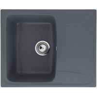 Кухонная мойка Ulgran Classic U-201-343 Антрацит — фото 1, Кухонные мойки