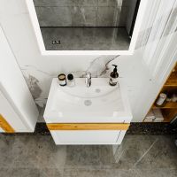 Товар: Тумба под раковину Бриклаер Берлин 70 4627125416071 подвесная Белый глянец - фото 4 Тумба под раковину Бриклаер Берлин 70 4627125416071 подвесная Белый глянец — фото 4, Мебель для ванной