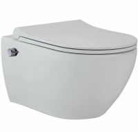 Унитаз биде beWash Bogen 88343614 подвесной Белый матовый с сиденьем Микролифт — фото 1, Унитазы