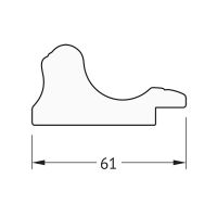 Зеркало Evoform Octagon 70х70 BY 3717 в багетной раме - Золотой акведук 61 мм — фото 5, Мебель для ванной