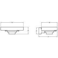 Товар: Мыльница Jacob Delafon Mecanique E77868-CP Хром - фото 2 Мыльница Jacob Delafon Mecanique E77868-CP Хром — фото 2, Мыльницы