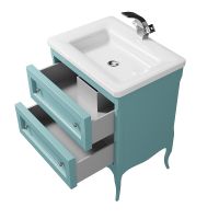 Тумба под раковину Creto Viva 66 13-1007B Blue — фото 3, Тумбы под раковину