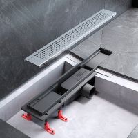 Душевой лоток AM.PM PrimeFlow 50 с решеткой Хром матовый Cut Gradient арт-W02SC-P11-050-01SB — фото 9, Душевые лотки