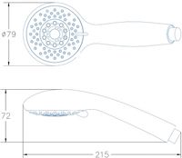 Товар: Душевая система Aquanet Static 2.03 257159 Хром - фото 12 Душевая система Aquanet Static 2.03 257159 Хром — фото 12, Встраиваемые душевые комплекты