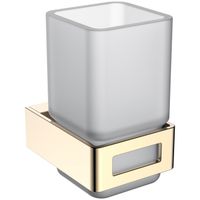 Стакан для зубных щеток Boheme Q 10944-G Золото — фото 1, Мыльницы