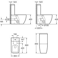 Товар: Унитаз компакт Allen Brau Infinity 4.21001.20 Белый без бачка и сиденья - фото 21 Унитаз компакт Allen Brau Infinity 4.21001.20 Белый без бачка и сиденья — фото 21, Напольные унитазы