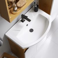 Товар: Тумба под раковину Aqwella Basic 65 BAS0106DZ Дуб золотой - фото 3 Тумба под раковину Aqwella Basic 65 BAS0106DZ Дуб золотой — фото 3, Мебель для ванной