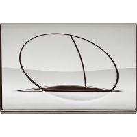 Клавиша смыва Pestan Fluenta Play 40006358 Хром глянцевый — фото 1, Комплектующие для душевого оборудования