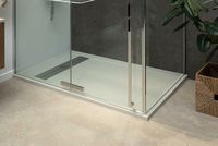 Душевая стенка Allen Brau Priority 90 3.31043.00 профиль Хром стекло прозрачное — фото 8, Боковые стенки