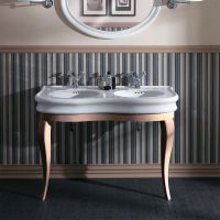 Раковина Simas Lante 120 LA12bi*1 двойная Белая — фото 7, Раковины подвесные