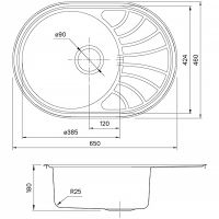 Товар: Кухонная мойка Iddis Suno S 65 SUN65SDi77S Сатин - фото 12 Кухонная мойка Iddis Suno S 65 SUN65SDi77S Сатин — фото 12, Кухонные мойки