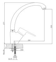 Смеситель для кухни Viko V-6704 Хром — фото 14, Смесители для кухни