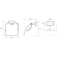 Товар: Держатель туалетной бумаги Bemeta Plaza 118112012 с крышкой Хром - фото 2 Держатель туалетной бумаги Bemeta Plaza 118112012 с крышкой Хром — фото 2, Держатели туалетной бумаги