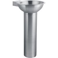 Раковина Nofer 42 13063.S Сатин — фото 1, Раковины подвесные