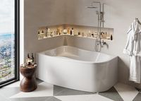 Акриловая ванна Vagnerplast Melite 160x105 L VPBA163MEL3LX-04 без гидромассажа — фото 4, Акриловые ванны