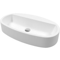 Раковина Whitecross Obsidian D 65 0736.065037.200 Белая матовая — фото 1, Раковины