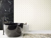 Обои Emiliana Parati Tekko New 20020T Винил на флизелине (1,06*10,05) Бежевый/Белый, Геометрия — фото 2, Обои для стен